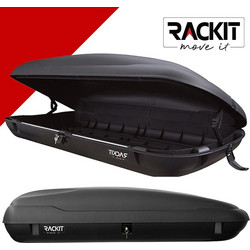 Rackit Duo Μπαγκαζιέρα Οροφής Αυτοκινήτου 400lt Carbon