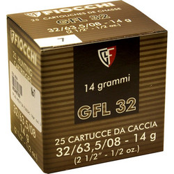 Fiocchi GFL32 Φυσίγγια Συγκέντρωσης 32Cal 70mm 14gr 25τμχ