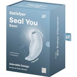 Satisfyer Seal You Soon Κλειτοριδικός Δονητής Μπλε