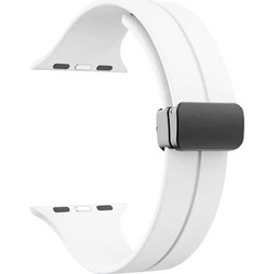 Kostelo 8864WT Λουράκι Σιλικόνης White (Apple Watch 42 / 44 / 45 / 49mm)