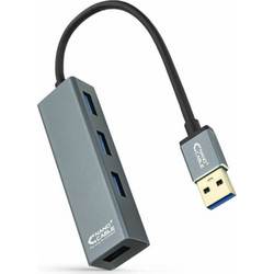 Nanocable 10.16.4402 USB Hub 3.0 USB-A με 4 Θύρες USB-A