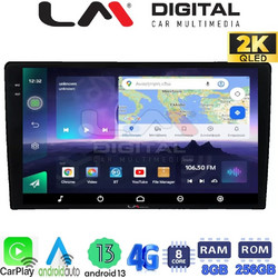 LM Digital ZQ8086 Ηχοσύστημα Αυτοκινήτου με Οθόνη Αφής & GPS