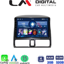 LM Digital ZN4376CL Ηχοσύστημα Αυτοκινήτου με Οθόνη Αφής USB Bluetooth & GPS