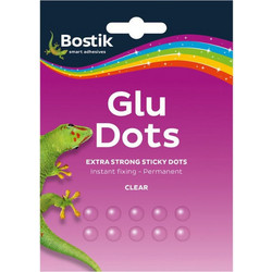 Αυτοκόλλητα διαφανή Bostik Glue Dots 64τεμ. 30803719