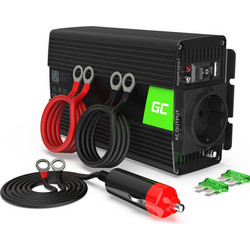 Green Cell INV04DE power adapter/inverter Universal 500 W Black