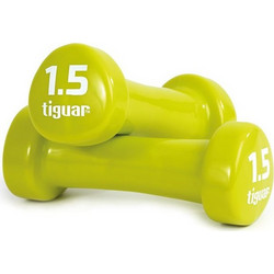 Tiguar TI-HW0015BOX Σετ Βαράκια Τρίγωνα Βινυλίου 2x1.5kg