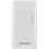 Awei Power Bank 10000mAh με 2 Θύρες USB-A & Θύρα USB-C White