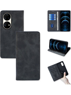 Sonique Vintage Magnet Book Black (Huawei P50 Pro)