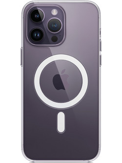 Θήκη Back Cover Σιλικόνης MagSafe για Apple iPhone 16 Pro : Διάφανη