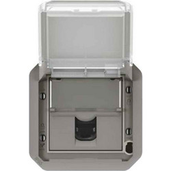 PLEXO N ΜΗΧ. ΠΡΙΖΑΣ RJ45 CAT6 FTP GREY