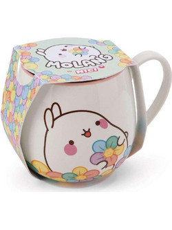 NICI ΚΟΥΠΑ 400ml MOLANG ΜΕ ΠΟΛΥΧΡΩΜΟ ΛΟΥΛΟΥΔΙ ΣΕ ΚΟΥΤΙ ΔΩΡΟΥ (NIC61204)