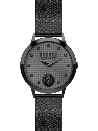 Versus Versace Γυναικείο Ρολόι με Μαύρο Μεταλλικό Μπρασελέ VSP571921