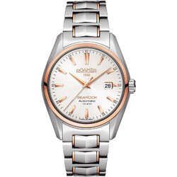 Roamer Ανδρικό Ρολόι Αυτόματο με Ασημί Μεταλλικό Μπρασελέ R210633492520