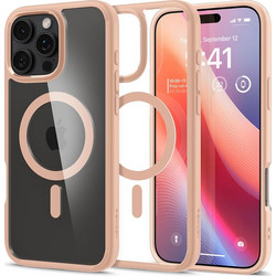 Spigen Ultra Hybrid MagSafe Back Cover Rose Titanium (iPhone 16 Pro Max)