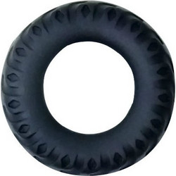 Baile Titan Cock Ring 2cm Ελαστικό Δαχτυλίδι Πέους Σιλικόνης 2cm Μαύρο