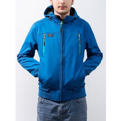 Basehit Ανδρικό Μπουφάν Χειμωνιάτικο Royal Blue M1306B