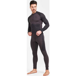 CRAFT Ισοθερμικό Σετ CORE WOOL MIX SET M BLACK άνδρες