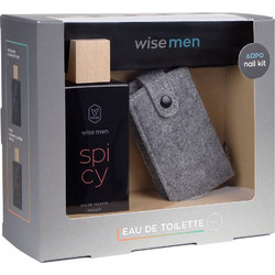 Vican Wise Men Spicy Eau de Toilette 100ml + Nail Care Kit