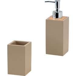 Dispenser + Ποτήρι Οδοντόβουρτσας Σετ Spirit 245 Kentia 2Τεμ