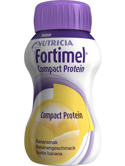 Nutricia Fortimel Compact Μπανάνα Πρωτεΐνη 4x125ml