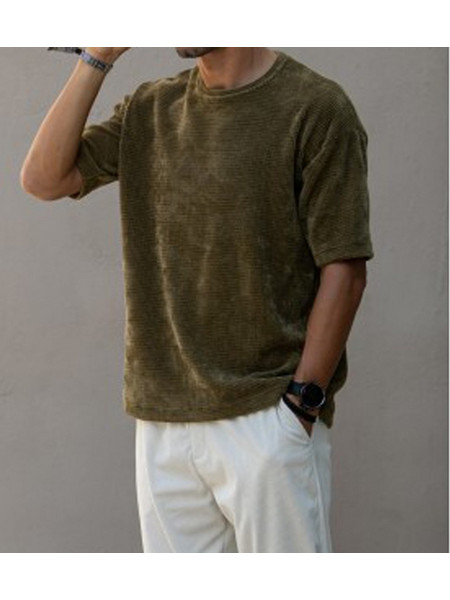 Henry - 9-031 - Haki - Μπλούζα - khaki