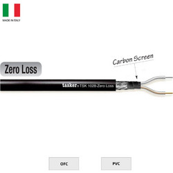 TASKER TSK1028 PVC ZERO LOSS Καλώδιο Μικροφώνου Balanced Μηδενικής Απώλειας, 2x 0.35mm, Μαύρο (Κουλ. 100m)