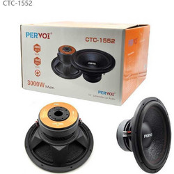 CTC-1552 Subwoofer Αυτοκινήτου 15" 3000W RMS