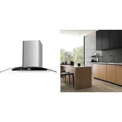 Gruppe Levante 90 Απορροφητήρας Καμινάδα-Τζάκι 90cm Inox