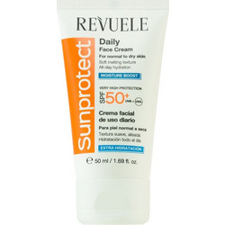 Revuele Sunprotect Daily Extra Hydration Αντηλιακή Κρέμα Προσώπου SPF50 50ml