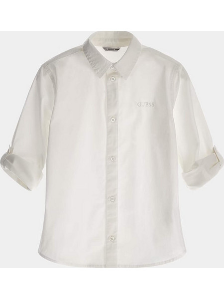Guess Παιδικό Πουκάμισο Poplin Boy (N3YH04WE5W0-G011)