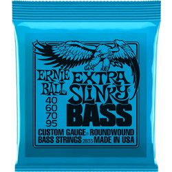 Ernie Ball 2835 Σετ 4 Χορδές Ηλεκτρικού Μπάσου Nickel Plated Steel 40-95"