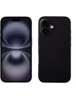 VOLTE-TEL CARBON LIFT ΘΗΚΗ IPHONE 16 6.1in CAMERA GUARD PROTECTION BLACK