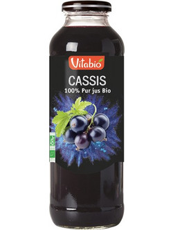 Χυμός Cassis (Φραγκοστάφυλλο) VITABIO (500ml) - Vitabio