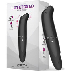 LateToBed Morton Δονητής G-Spot 13cm Μαύρος