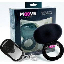 Screaming O Moove Into You Remote Vibrating Cockring Ελαστικό Δαχτυλίδι Πέους Σιλικόνης με Δόνηση Μαύρο
