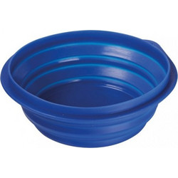 ΤΑΪΣΤΡΑ/ΜΠΟΛ ΤΑΞΙΔΙΟΥ PET TRAVEL BOWL 2000 ml ΓΙΑ ΣΚΥΛΟΥΣ/ΓΑΤΕΣ/ΚΑΤΟΙΚΙΔΙΑ ΖΩΑ (ΣΙΛΙΚΟΝΗ/ ΜΠΛΕ) - 7082