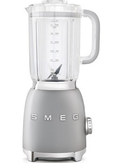 Smeg BLF01SVEU Μπλέντερ για Smoothie με Γυάλινη Κανάτα 1.5lt 800W