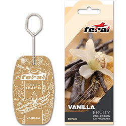 Αρωματικό Αυτοκινήτου Κρεμαστό Feral Fruity Collection Vanilla - Feral