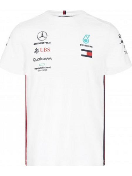 Ανδρικό T-Shirt Mercedes Team XL - Λευκό - 141191039-200