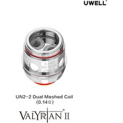 Uwell Valyrian II UN2-2 Dual Meshed Coil (1 τεμ.) (0.14 Ohm)
