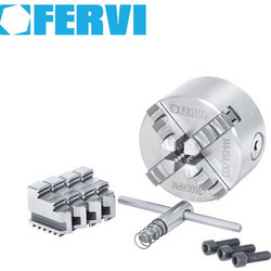 100mm Τσοκ τόρνου με 4 σιαγόνες FERVI M449A/100