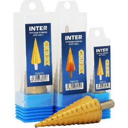 Τρυπάνια INTER κλιμακωτά 4-20mm με επικάλυψη τιτανίου (780072)
