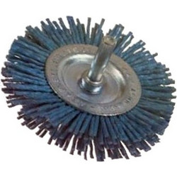 Βούρτσα Στρογγυλή Νάιλον Με Αξονάκι P.g. - 100 mm (497.20)