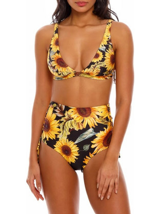 Agua Benditta - Μαγιό Γυναικείο Set Sunshower 9270&9271-Golden Yellow