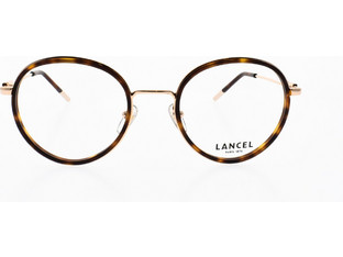 Lancel LA90012 C02 Γυναικείος Σκελετός Γυαλιών Οράσεως Μεταλλικός Χρυσός Ταρταρούγα