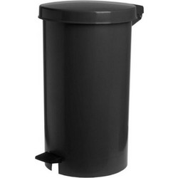 Cyclops 003302142 Κάδος Απορριμάτων Κουζίνας Πλαστικός με Πεντάλ Ανθρακί 35lt