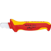 KNIPEX ΜΑΧΑΙΡΙ VDE ΚΟΝΤΟ ΚΥΡΤΟ 98 53 03