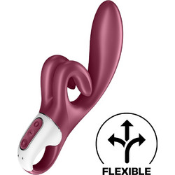 Satisfyer Touch Me Rabbit Vibration Δονητής Rabbit Κόκκινος
