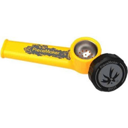 PieceMaker Karma Silicone Pipe - Giallo Yellow