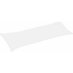 Θήκη μαξιλαριού Hosteline IRIS Λευκό Kρεβάτι 180/200 εκ 144 Νήματα 45 x 100 cm (x2)